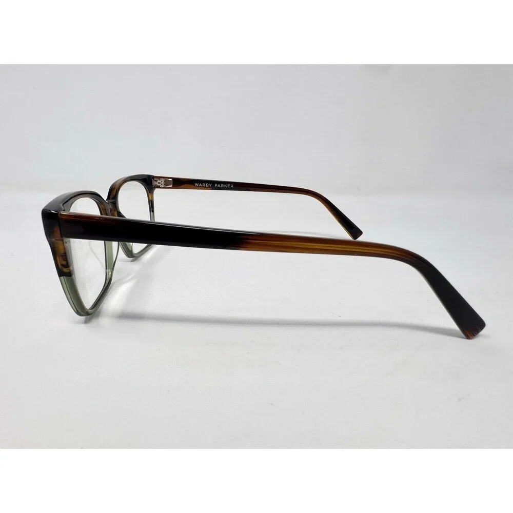 Warby Parker Hughes M 723 Eyeglass Frames Only 52-17-140 Brown Green